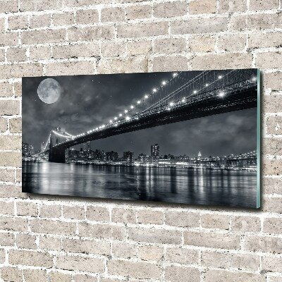 Bild auf Acrylglas Brooklyn Bridge