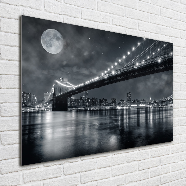 Bild auf Acrylglas Brooklyn Bridge