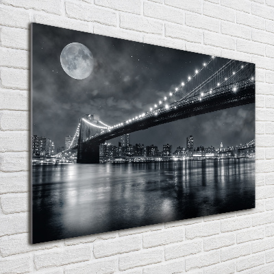 Bild auf Acrylglas Brooklyn Bridge
