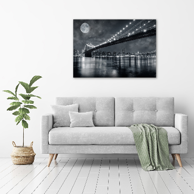Bild auf Acrylglas Brooklyn Bridge