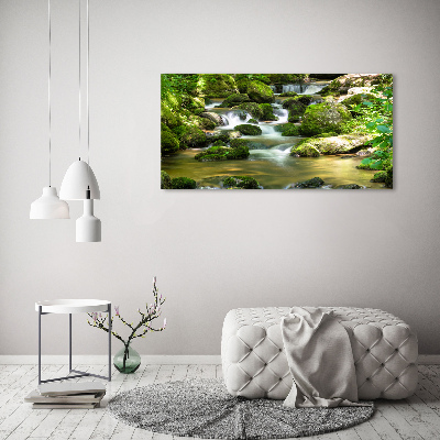 Acrylbild Fotodruck Wasserfall