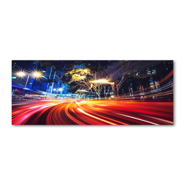 Acrylglas-Druck Geschwindigkeit in der Stadt