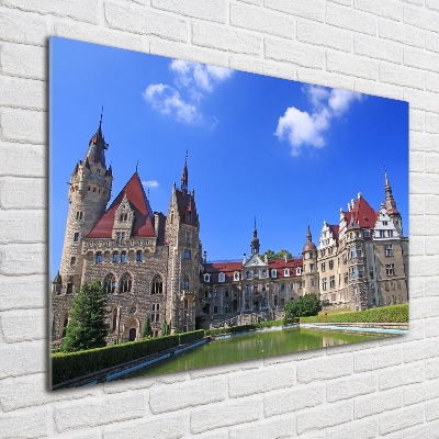 Bild auf Acrylglas Schloss Moszna, Polen