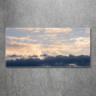 Acrylbild Fotodruck Wolken am Himmel