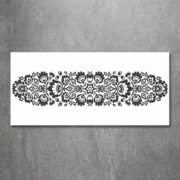 Acrylbild Fotodruck Volksblumen