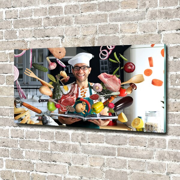 Bild auf Acrylglas Chef-Rezepte