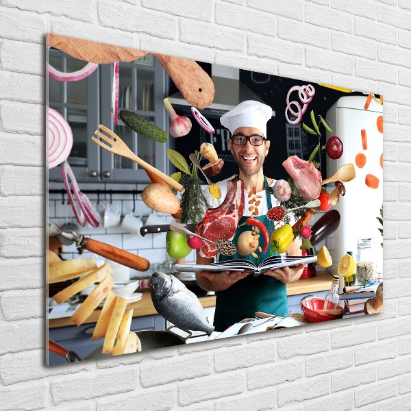 Bild auf Acrylglas Chef-Rezepte