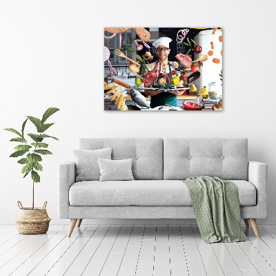 Bild auf Acrylglas Chef-Rezepte