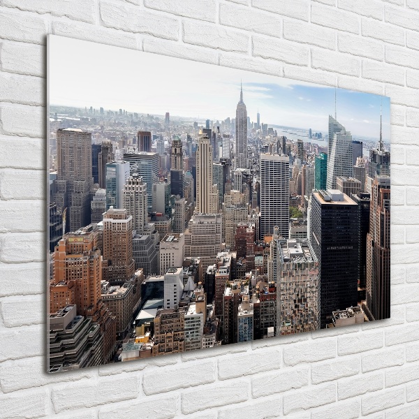Bild auf Acrylglas New York