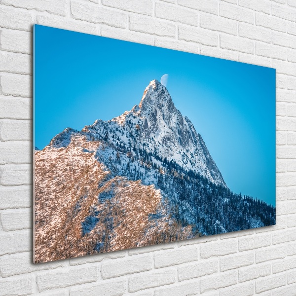 Bild auf Acrylglas Giewont Tatra Gebirge