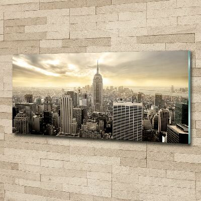 Acrylbild Fotodruck Manhattan, New York