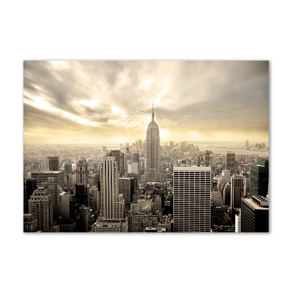 Acrylbild Fotodruck Manhattan, New York