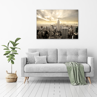 Acrylbild Fotodruck Manhattan, New York