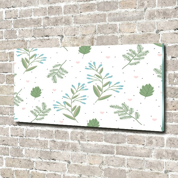 Foto auf Acryl Blätter