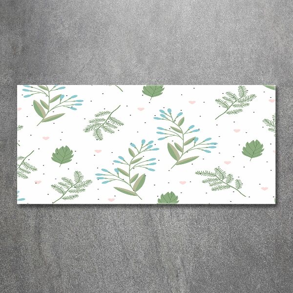 Foto auf Acryl Blätter