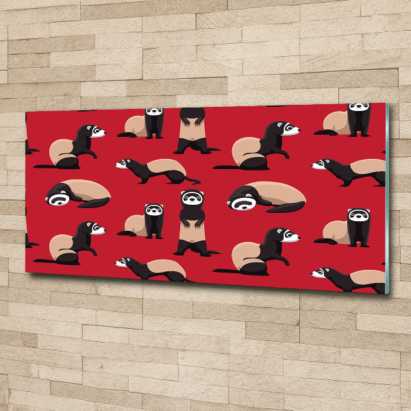 Acrylbild Fotodruck Iltis