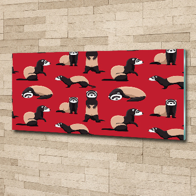 Acrylbild Fotodruck Iltis