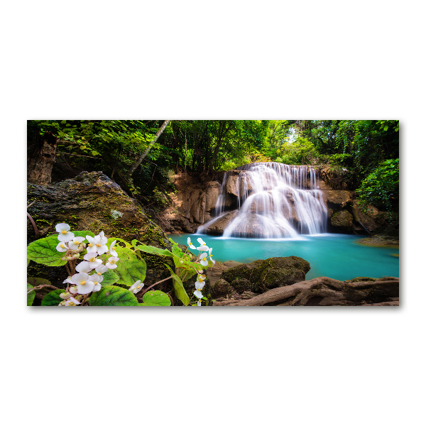 Acrylbild Fotodruck Wasserfall Thailand