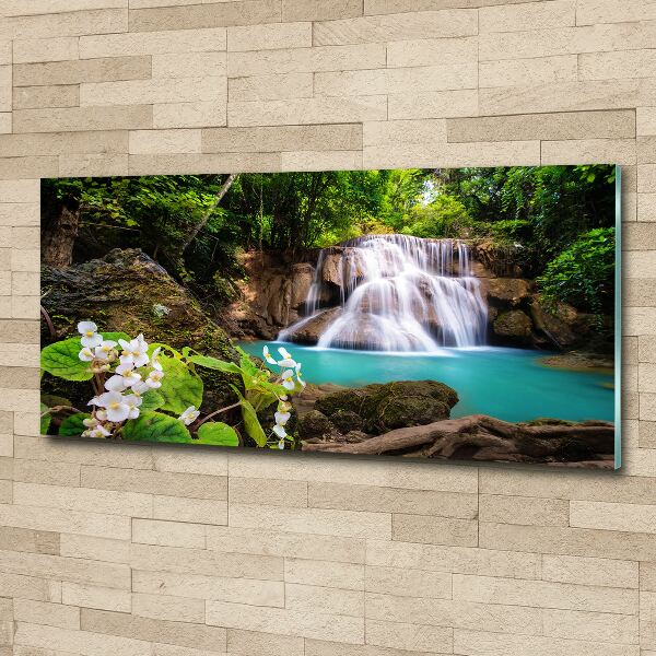 Acrylbild Fotodruck Wasserfall Thailand