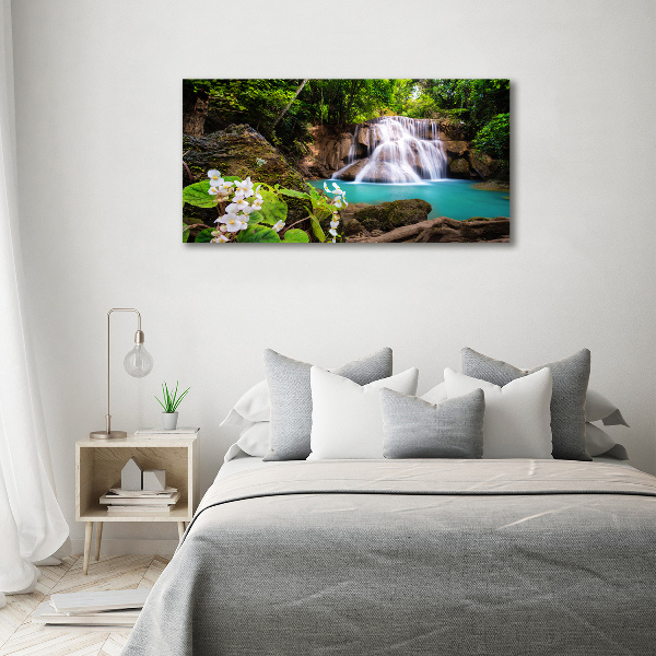 Acrylbild Fotodruck Wasserfall Thailand