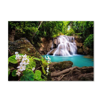 Acrylbild Fotodruck Wasserfall Thailand