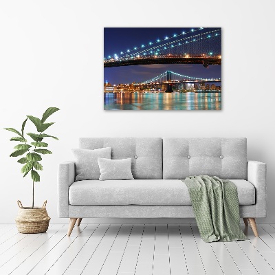 Acrylbild Fotodruck Manhattan, New York