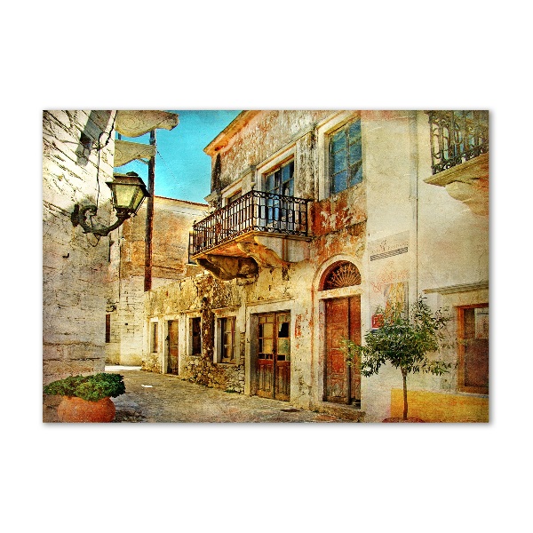 Bild auf Acrylglas Straßen in Griechenland