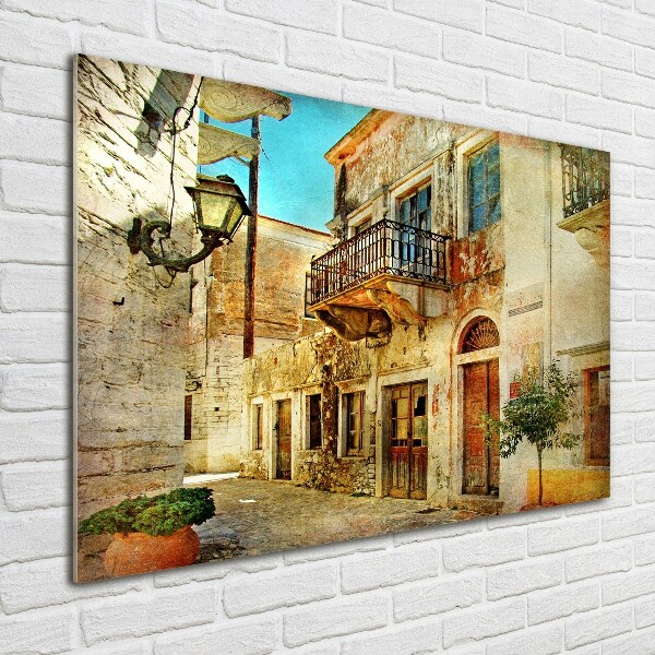 Bild auf Acrylglas Straßen in Griechenland