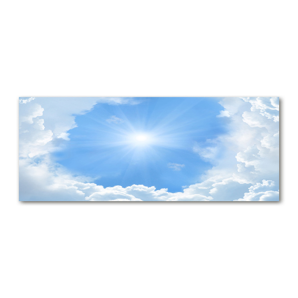 Bild auf Acrylglas Wolken am Himmel