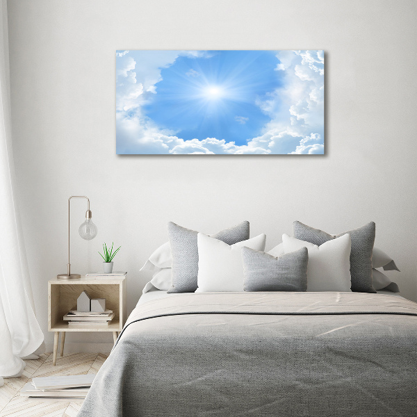 Bild auf Acrylglas Wolken am Himmel