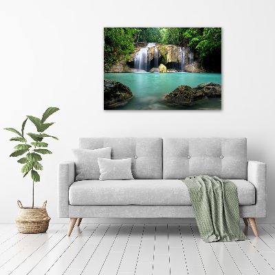 Acrylbild Fotodruck Wasserfall