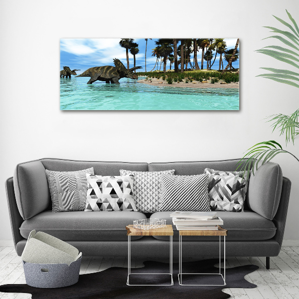 Acrylglas-Druck Dinosaurier