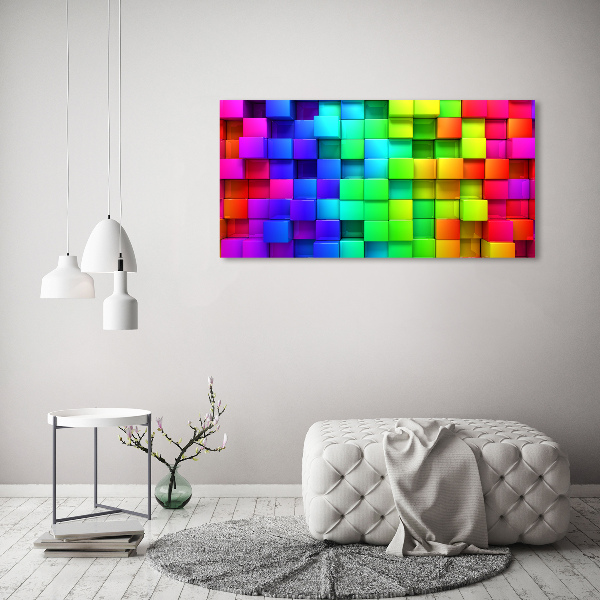 Acrylglas-Druck Bunte Schachteln