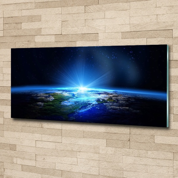 Acrylbild Fotodruck Planet Erde