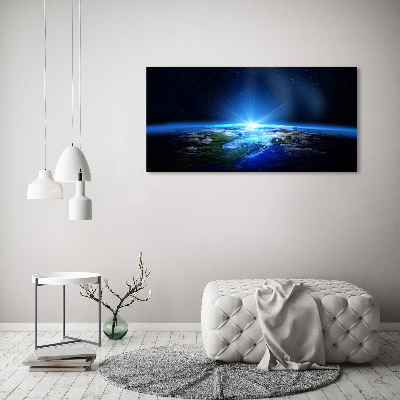 Acrylbild Fotodruck Planet Erde