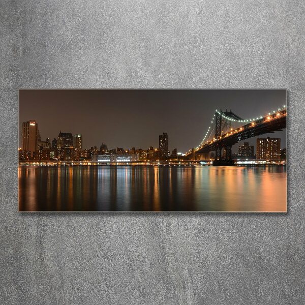 Acrylglas-Druck Zwischen den Brücken