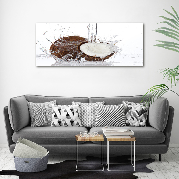 Acrylbild Fotodruck Kokosnuss