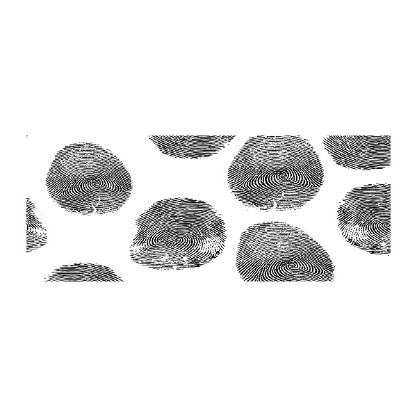 Acrylglas-Druck Fingerabdrücke