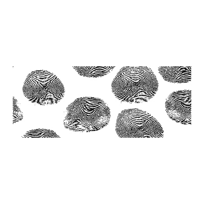 Acrylglas-Druck Fingerabdrücke