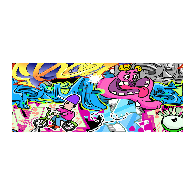 Foto auf Acryl Graffiti