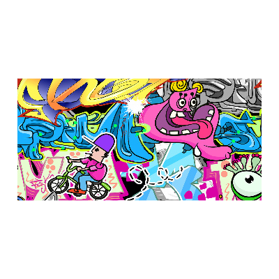 Foto auf Acryl Graffiti