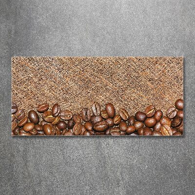 Acrylbild Fotodruck Kaffeebohnen