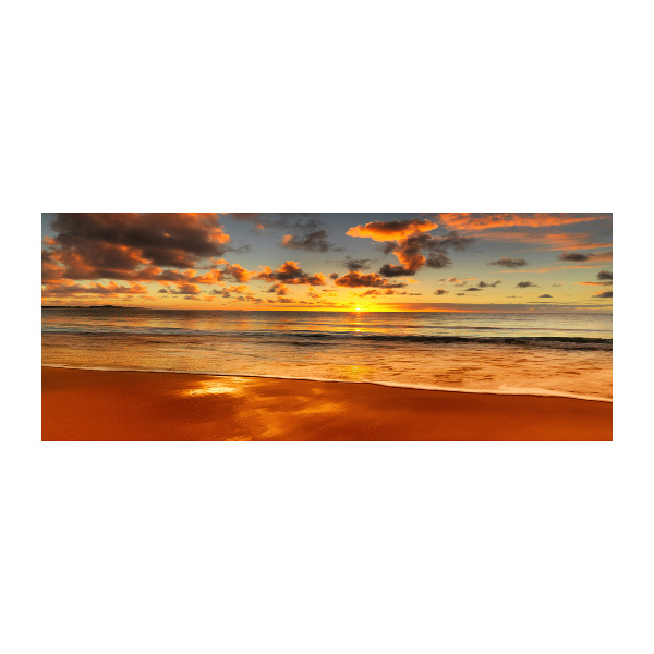 Acrylglas-Druck Sunset Beach