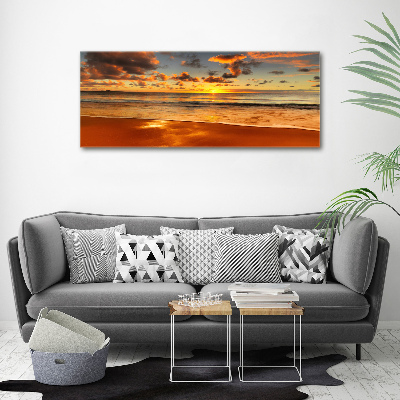 Acrylglas-Druck Sunset Beach