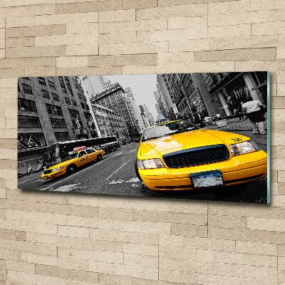 Acrylglas-Druck New Yorker Taxis