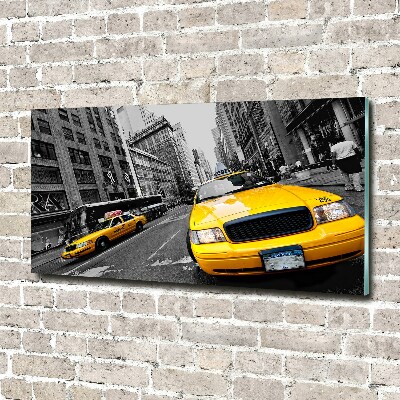 Acrylglas-Druck New Yorker Taxis