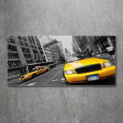 Acrylglas-Druck New Yorker Taxis