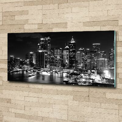 Foto auf Acryl Sydney bei Nacht