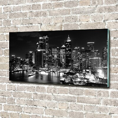 Foto auf Acryl Sydney bei Nacht