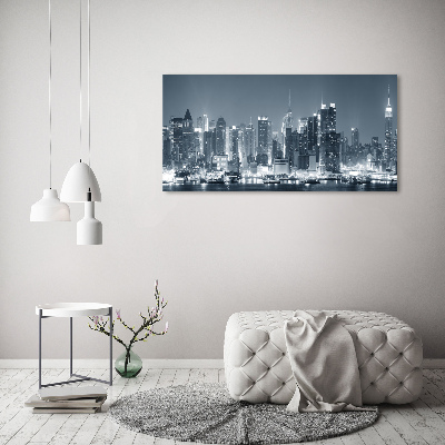 Acrylbild Fotodruck Manhattan, New York